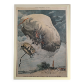Le ballon de la Porte Maillot 1902