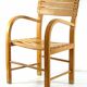 Mid-Century Vintage Wooden Children’s Chair – 1950s