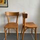 4 chaises bistrot vintage Baumann