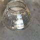 Lot de 10 coupelles anciennes en verre à facettes