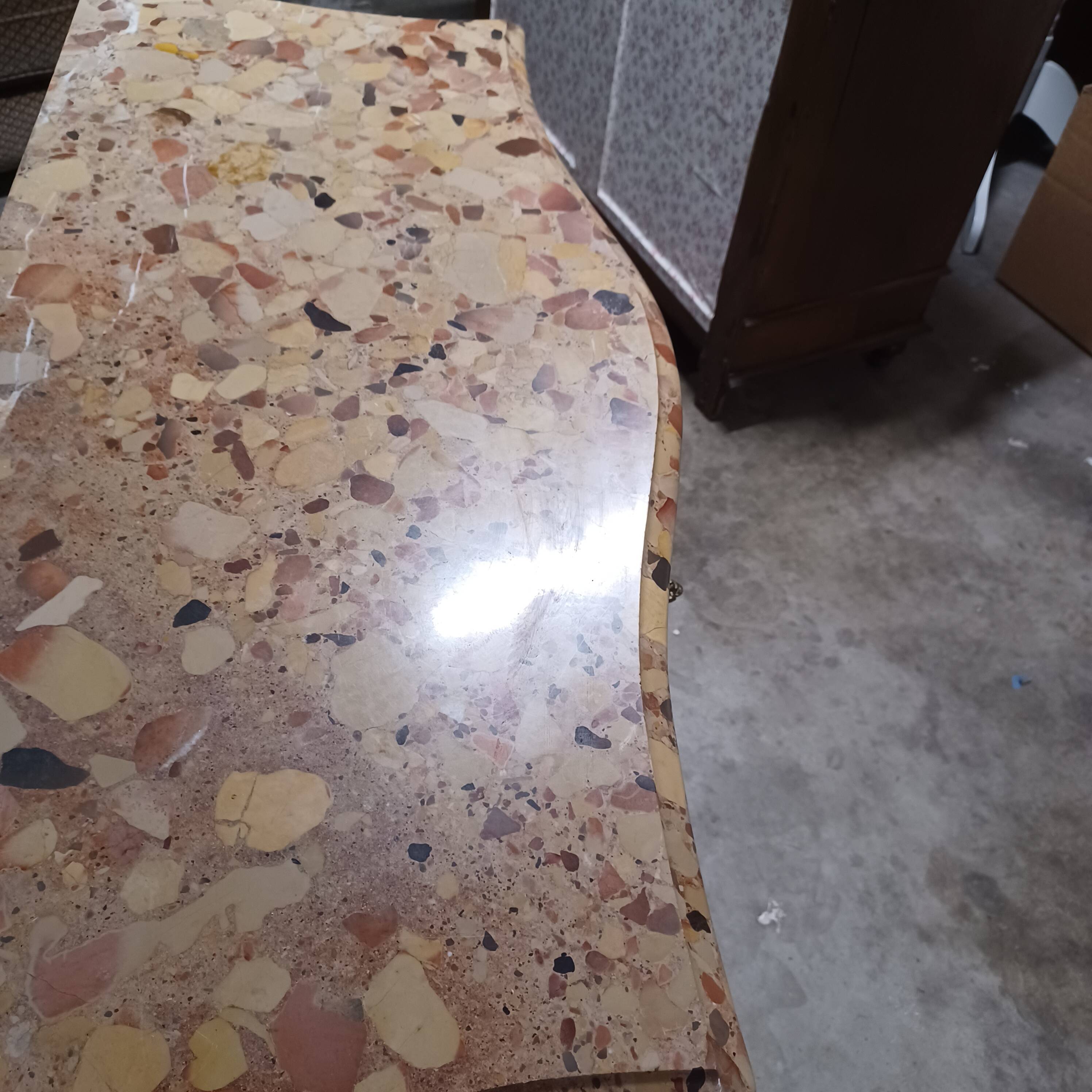 Secretary chest of drawers