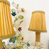 Metal wall light, 2 lights, 1950s