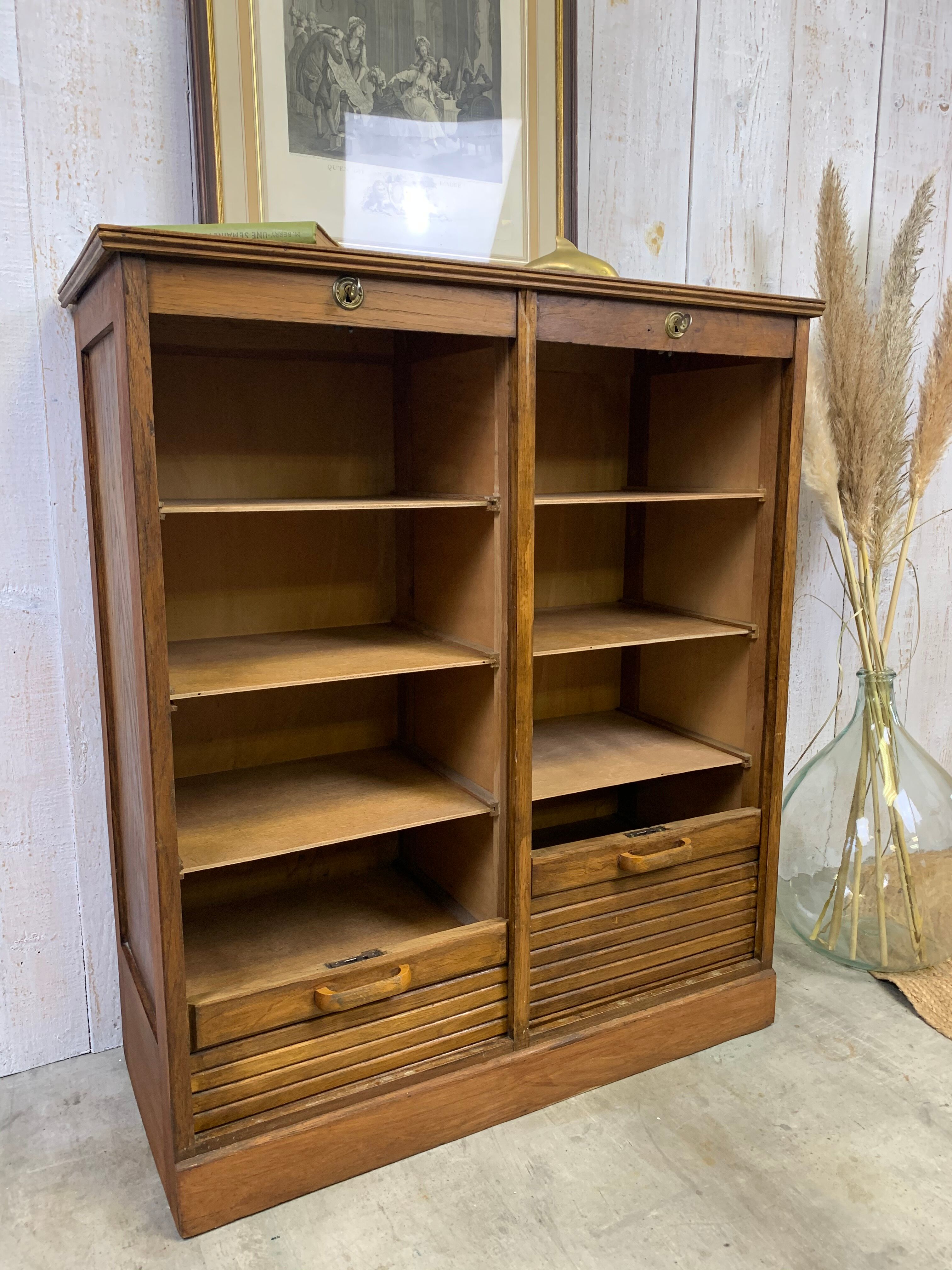 Double curtain binder