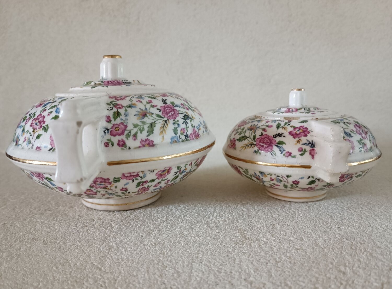 Floral tea set