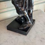 Diane de Gabies, bronze after the antique, black patina 19th century