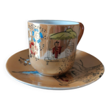 Tasses à café japonnaise en porcelaine fine