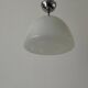 Opal glass ceiling light in Bauhaus style, Art Deco, 1940s, Germany