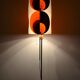 Lamppost sliding psychedelic 70s vintage