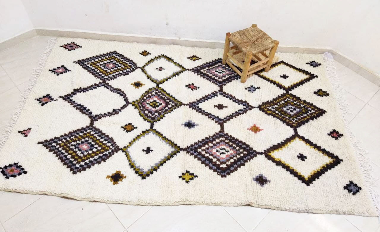 Moroccan berber carpet 250x152cm