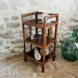 Rattan shelf 70s