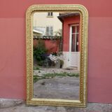 Large old gilded mirror 84x139cm