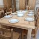 Renovated rectangular dining table