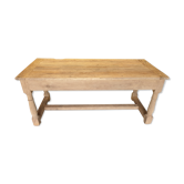 19th oak farm table