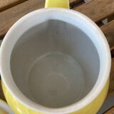 Yellow vintage teapot