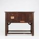 Antique Spanish Carved Cabinet in Oak