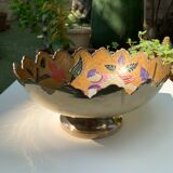 Brass parrot cut