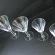 Art deco palm glass