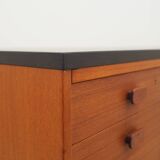 Enfilade en teck, design danois, années 60, fabriquée au Danemark