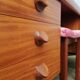 Teak dressing table from the 60s by White & Newton