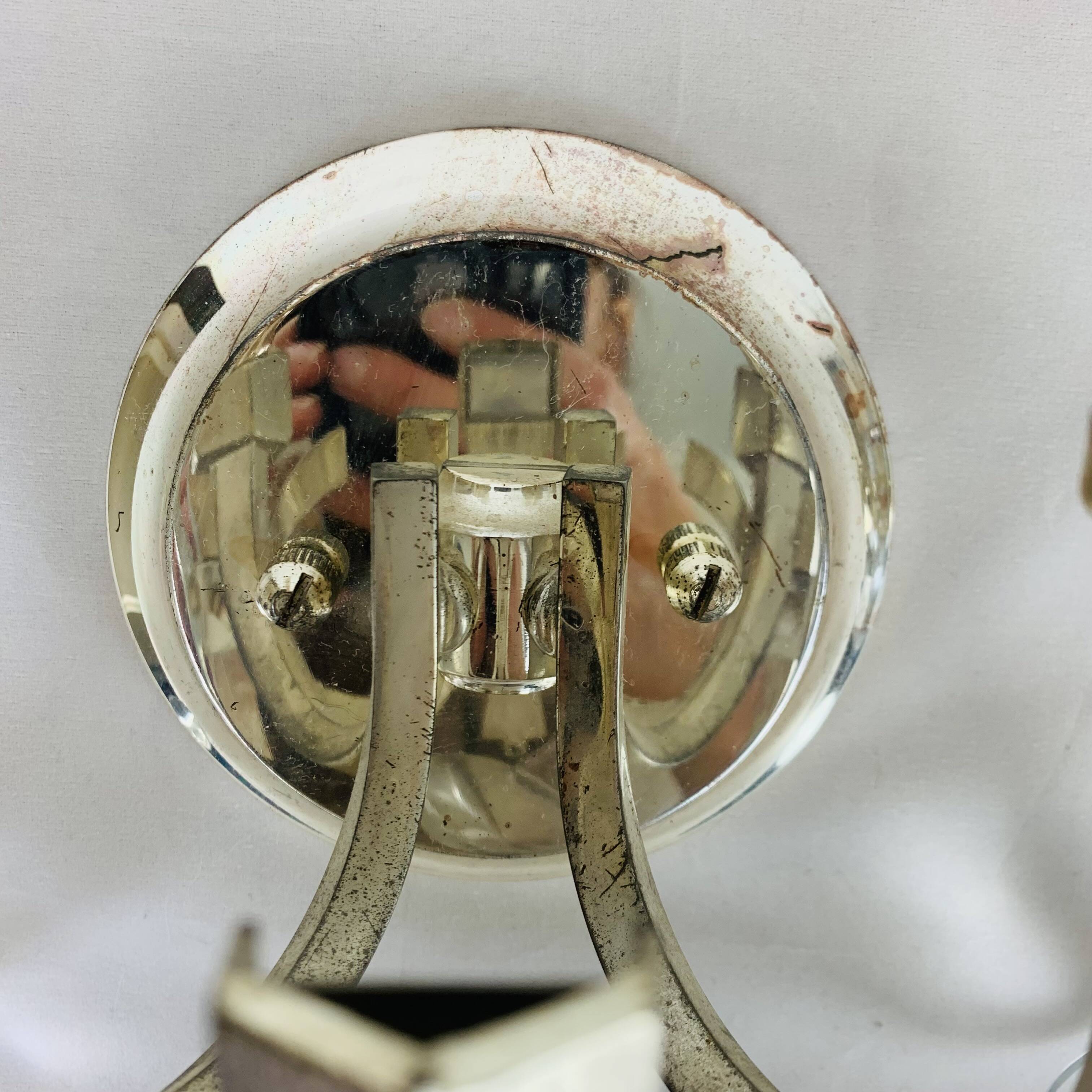 Pair of Ovali wall lights by Sciolari 70s