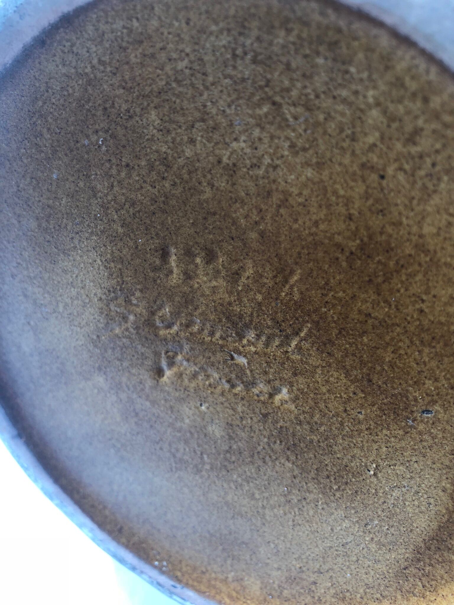 Saint Clement glazed ceramic 60s pitcher