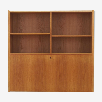 Ash bookcase, Danish design, 1970s, manufacturer: ØM Møbelfabrik