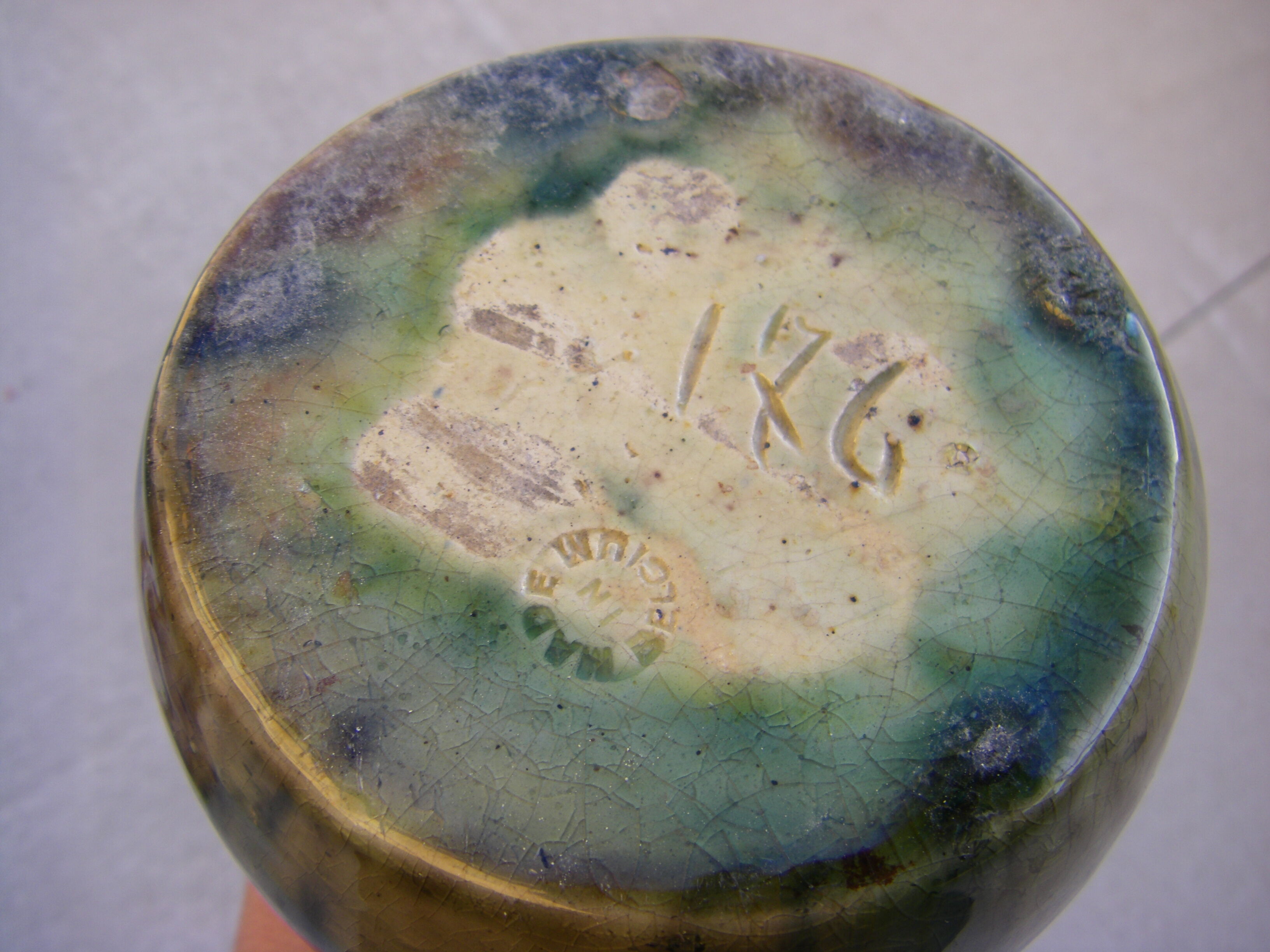 Duo of vintage vases