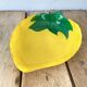 Painted glass dish “le citron”