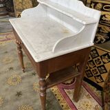 Toilet table - Dressing table Louis Philippe white marble