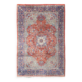 Soie tissée à la main Ghoum - Tapis vintage
