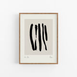 Abstract giclee print, 50x70cm