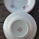 Set of 6 hollow plates Sarreguemines Favorite