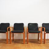 Chairs by pillini furniture, 1970s, set of 4