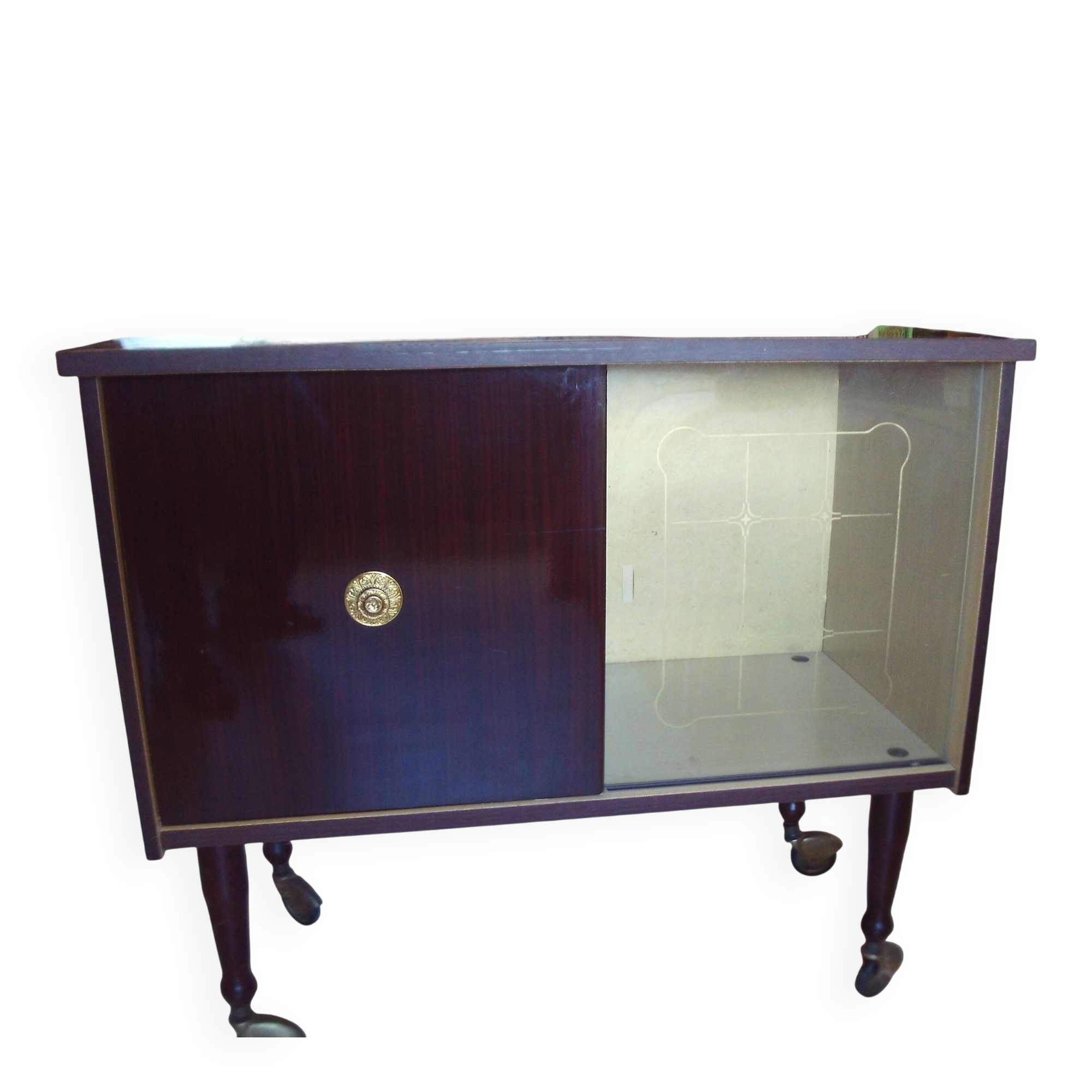 TV cabinet on wheels