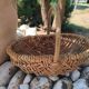 Country-style wicker basket