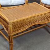 Rattan living room