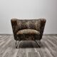 Fauteuil chromé par Jindrich Halabala