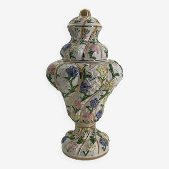 Vase couvert ou autre faïence création Italie