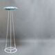 Metal Lux Italy Clovy Floor Lamp Design By Luca De Bona & Dario De Meo, 2015