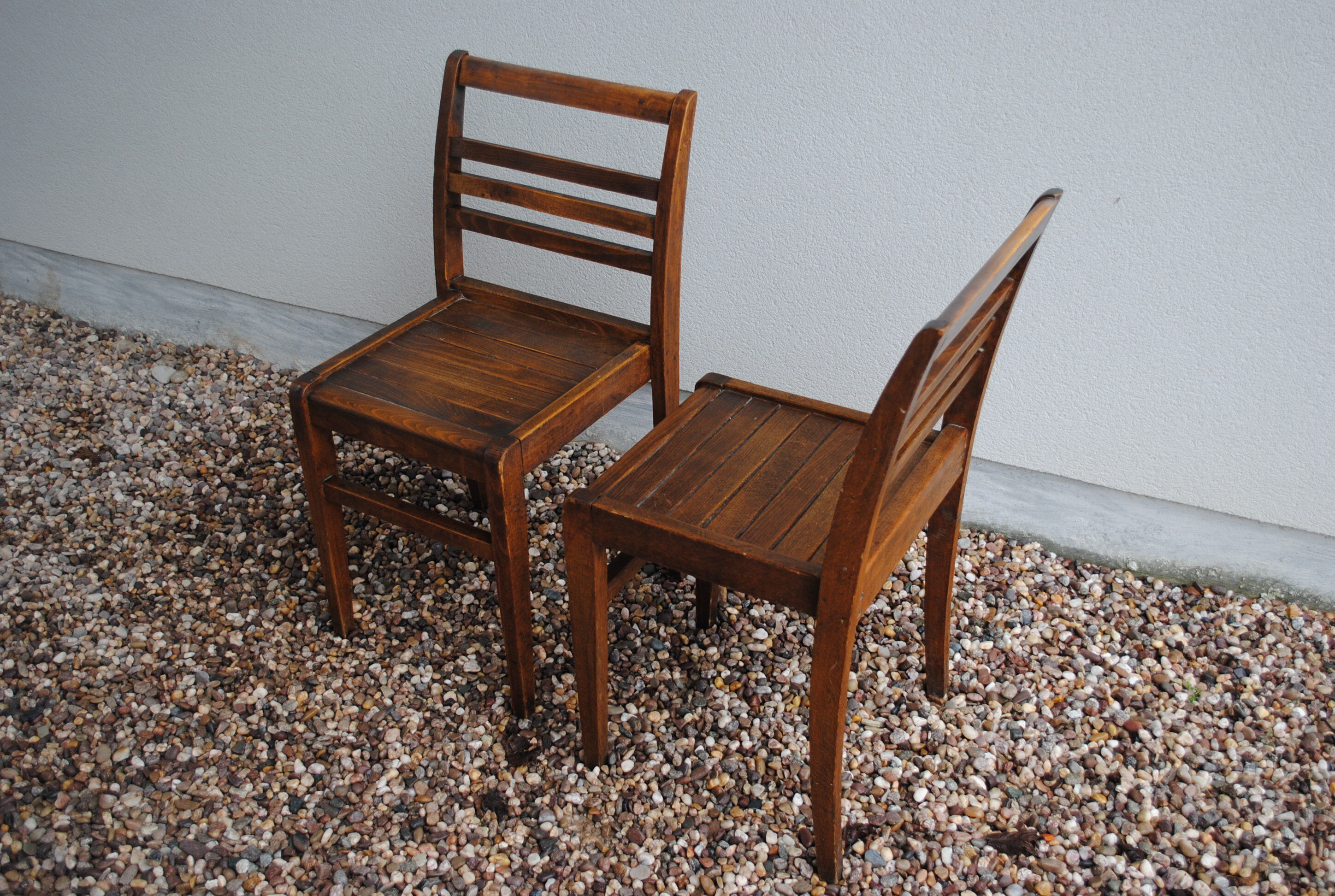 Suite de chaises René Gabriel 1950