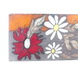 enamelled lava plate