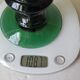 Empoli verde candle holder in green glass
