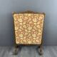 19th Century Wooden Fireplace Screen With Tapestry