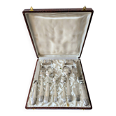 Coffret mariage couverts argentés Monsieur & Madame