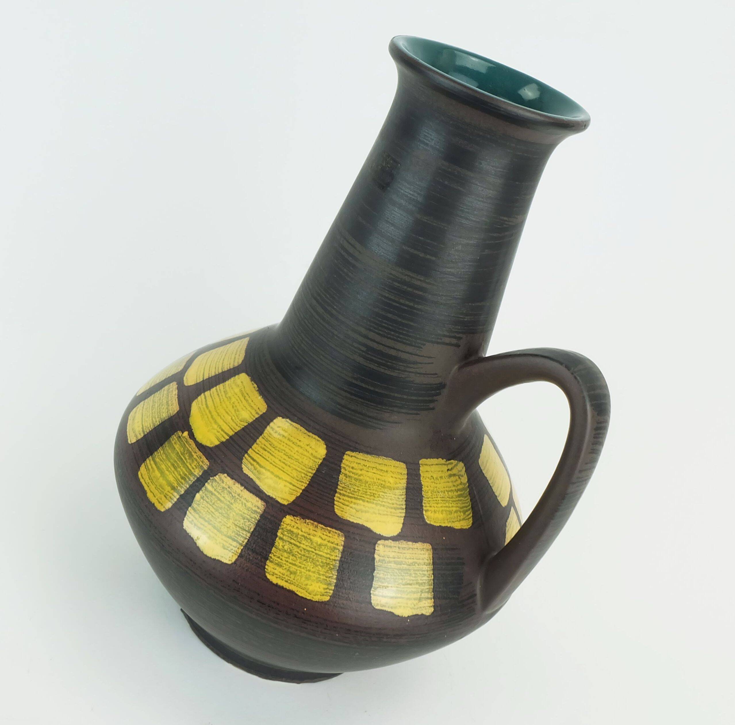 vintage carstens keramik VASE model 1507-27 rare glaze