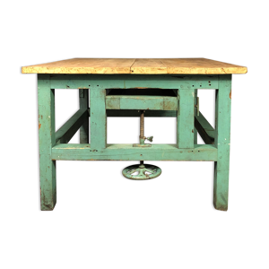 Ancienne table d’atelier
