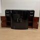 Art Deco sideboard in black lacquer, nickel, marble and mahogany, 1930s