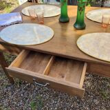 Table de ferme avec rallonge