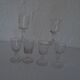 6 two verres all different bistrot alcool early 20th pv