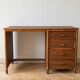 Rattan and wicker desk